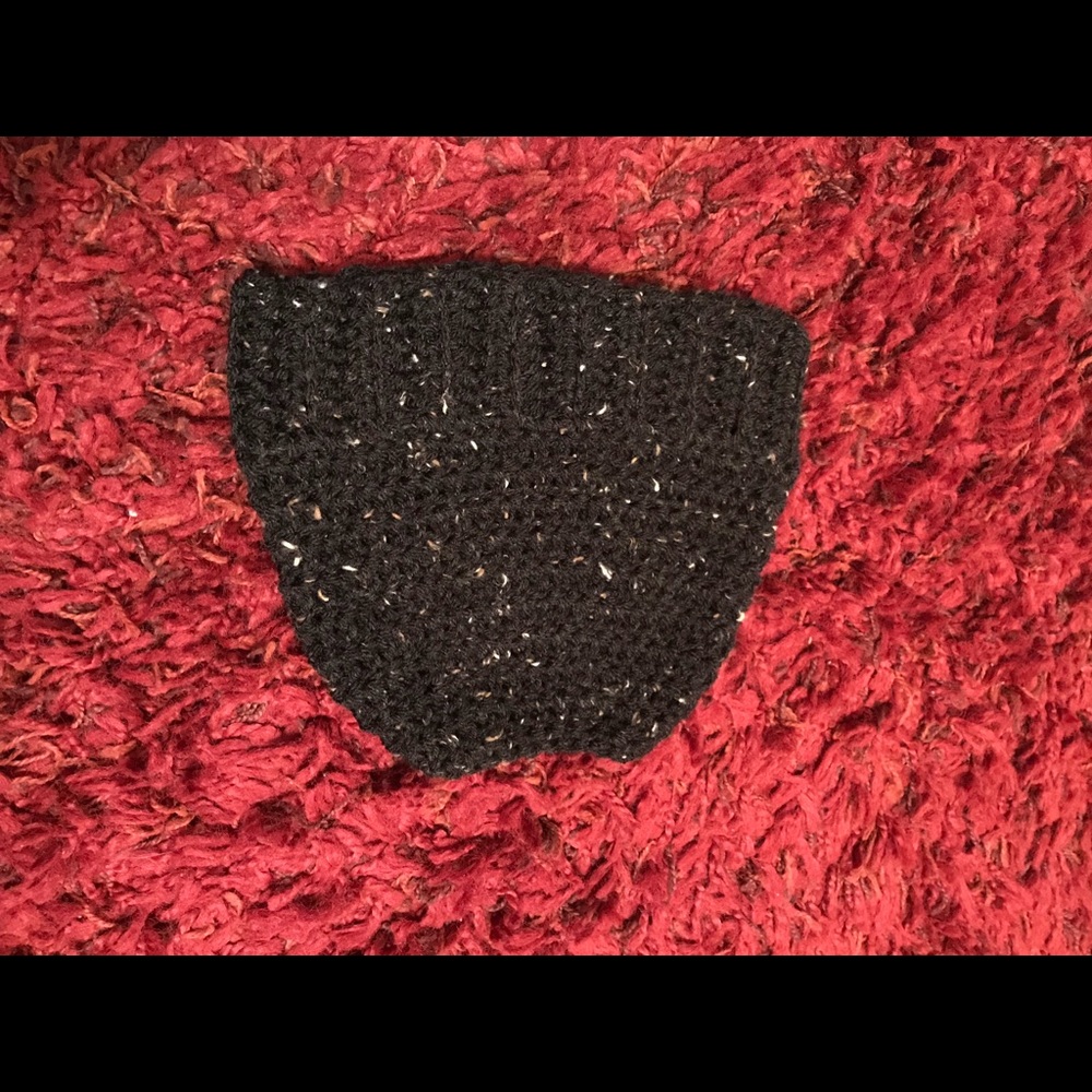 Ponytail Hand Crochet hats